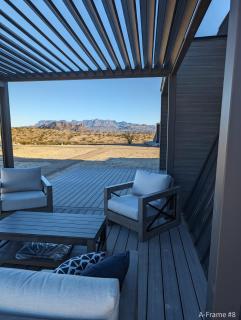 Stardust Big Bend Luxury A-Frame#8 with a fab view - Terlingua - 8