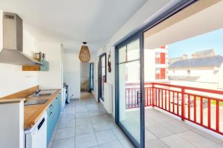 Appart pour 2 - 50 m de la plage du Val André - 2