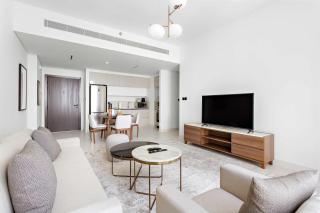 Silkhaus Mid Floor Marina Vista with Private Beach - Dubai - 4