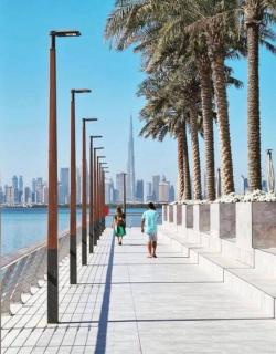 Contemporary 1BR condo with pool at Creek Harbour - Dubai - 5