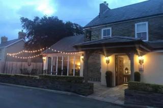 Lodge with Jacuzzi Hot Tub at The Waun Wyllt - 2