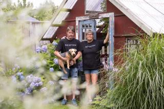 Loftlägenhet på hästgård i Tvååker - Tvååker - 9