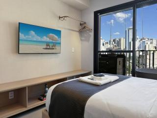 Zen Studio View Bathtub Relaxing Romantic - São Paulo - 8