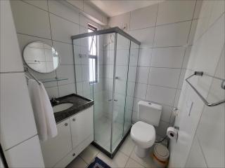 Confortável apartamento com 2 quartos, sendo um suíte, varanda, ampla sala, cozinha área de serviço e banheiro social - 8