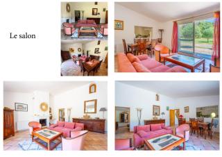Belle villa provençale et dépendances dans un domaine de 2 Ha piscine, sauna, balnéo - Grans - 1