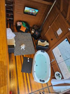 Cabana na montanha, com hidro e Vista espetacular - - 7