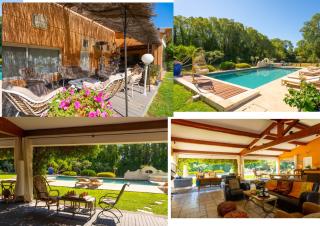 Belle villa provençale et dépendances dans un domaine de 2 Ha piscine, sauna, balnéo - Grans - 3