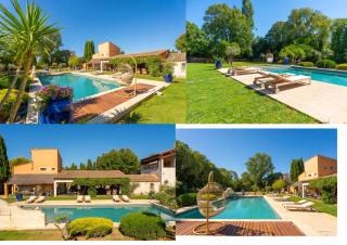 Belle villa provençale et dépendances dans un domaine de 2 Ha piscine, sauna, balnéo - 4