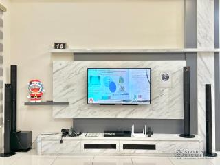 Landed Austin Homestay 11 Pax KTV Mahjong BBQ Glenmarie by Stayrene - 7