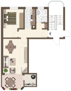 Ferienwohnung "Kleine Auszeit" Lilli Marleen 5-11 - Wremen - 2