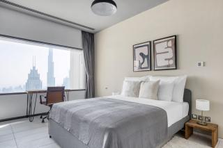 Blueground Index Tower BK view pool gym DXB-857 - 3