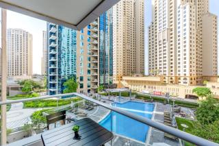 Blueground Marina City View Pool Gym DXB-324 - 7