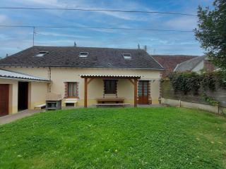Maison spacieuse avec jardin, BBQ, table de ping-pong, proche commerces, pour 9 personnes et bébés - FR-1-581-96 - La Bazoche-Gouet - 9