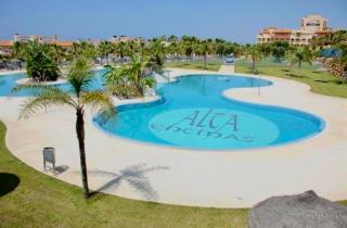 Almerimar Amplio Apartamento de 3 Habitaciones con Piscina, pista de padel, futbol y Garaje Cubierto para 2 Coches en Altas Entinas - Almerimar - 0