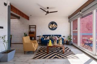 SaffronStays Hobbes - 3BR private pool villa with lawn, family lounge, BBQ nights & deck sit-outs, ideal for celebrations - 1