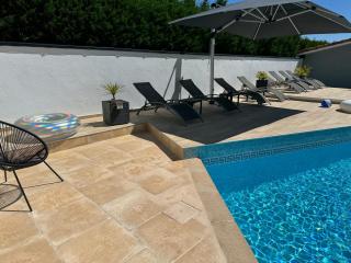 Villa Sany:10 Pers Maison 200m2 piscine , jacuzzi - Narrosse - 8