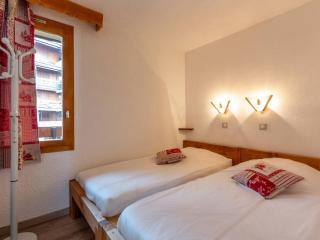 Valmorel : 2 pièces rénové, front de piste, balcon, casier à skis, pour 4 personnes - FR-1-356-328 - Valmorel - 2
