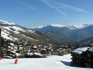 Valmorel : 2 pièces rénové, front de piste, balcon, casier à skis, pour 4 personnes - FR-1-356-328 - 1
