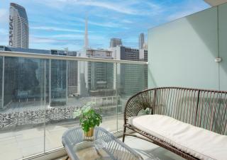 Sophisticated Living 1br With Burj Khalifa View - Dubai - 9