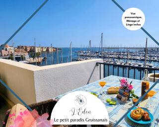 L'EDEN - Vue magnifique sur le port, les chalets & la mer - - Gruissan - 0