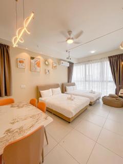 9-14 Pax Friends & Family Suites Infinity Pool & Sky Deck Penang Top View - Georgetown Penang - Jelutong - 6
