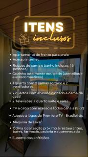 Apartamento familiar com vista para o mar em Guarapari Praia do Morro, frente ao Marlim!!! - Guarapari - 9