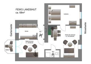 Ferienwohnungen am Stadtpalais Fewo-Landshut - Bernkastel-Kues - 1