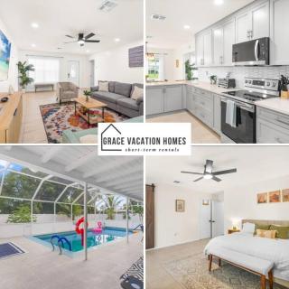 Modern renovated beach oasis home with private pool - 0