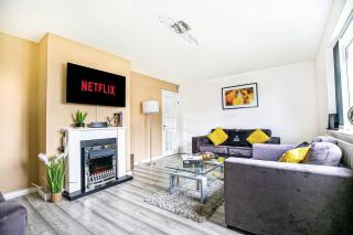 Central Leamington Spa House with Free Parking, Fast Wifi, Smart TV with Free Netflix and Garden by Yoko Property - Leamington Spa - 8