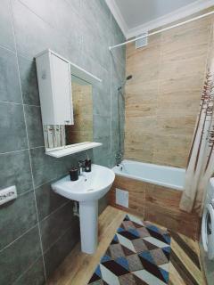 Двухкомнатная квартира, кухня-студия - 8