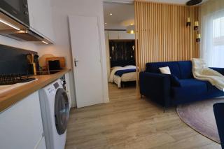 L Ecrin Bleu maison studio neuve jardin et clim - Colombes - 1