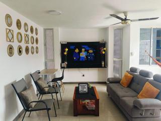El Rodadero Hermoso Apartamento a 50m de la playa ven descansa o trabajar - Gaira - 4