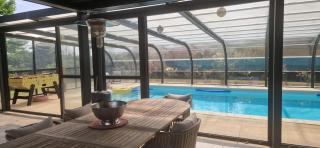 Fare-Kermenezy maison avec piscine chauffée - Locmaria-Grand-Champ - 3
