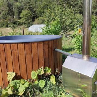 Grande YOURTE dans les jardins d'Amagaïa - Boulc - 9