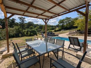 Maison familiale avec piscine privée et jardin pour 11 pers - FR-1-653-265 - Magnac-Lavalette - 6