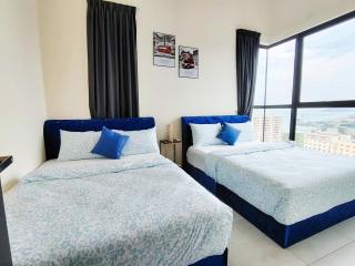 world premium apartment 3BR pool sea view netflix - Jelutong - 8