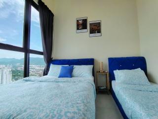 world premium apartment 3BR pool sea view netflix - Jelutong - 6