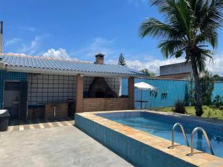 Casa com piscina Próxima do centro e Praia - Até 20 hóspedes - Peruíbe - 4