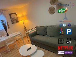 Appartement Près de Paris, Disney & CDG - Tremblay-en-France - 9