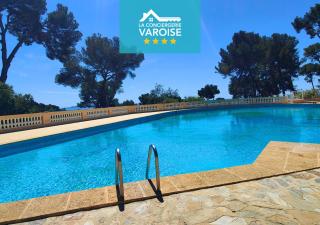 Le Paradis au Mont des Oiseaux - Studio - Clim - Piscine - Tennis - Vue Mer - Hyères - 0