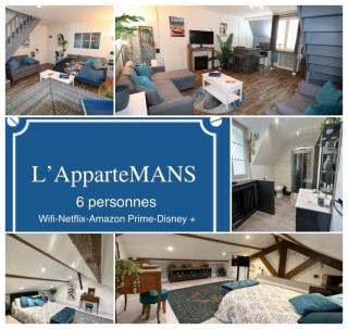 2eme étage privé de notre maison-Accès au jardin-Smart tv-Streaming-Wifi - Le Mans - 9
