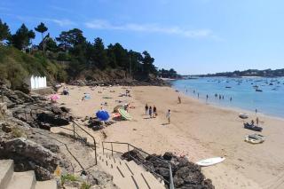 Villa 10p, exposition sud, la plage de sable au bout du jardin - 6