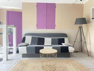 Normandie Cosy Apt rdc indépendant bien équipé dans maison confortable terrasse grand jardin clos sans vis à vis entre Caen et Bayeux, proche plages du débarquement - 8