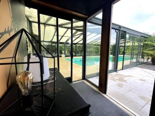 Longère normande, piscine privée chauffée et parc - Saint-Pierre-des-Ifs - 1
