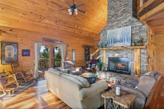 Views for Miles Outdoor Fireplace~ Shuffleboard - Mineral Bluff - 7