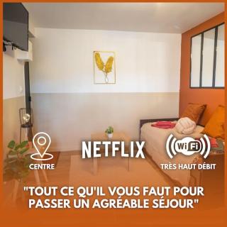 LE SWEET PLACE - NETFLIX I I WIFI I CENTRE - Confort & COSY - Anzin - 0