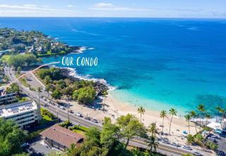 Magic Sands Beach view, 2B2B, AC, Pool, Sleeps 6 - Kailua-Kona - 0