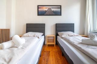 Großes Apartment mit 2 Balkonen zentral am Nordertor - Flensburgo - 4