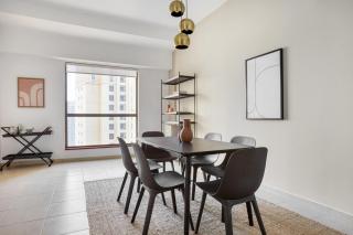 Blueground Sadaf sea view elevator gym DXB-925 - 5