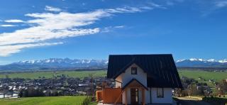 Domek na Wielkiej Górze z widokiem na Tatry, blisko szlaku na Turbacz - 1